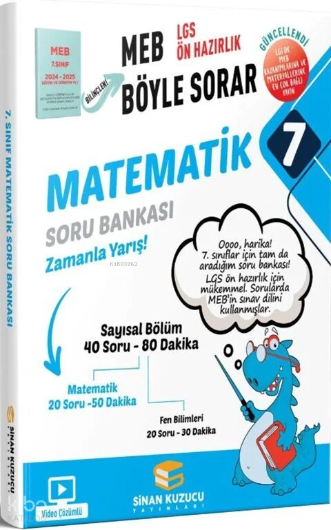 Sinan Kuzucu Yayınları 7. Sınıf Matematik Soru Bankası