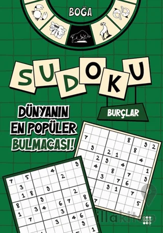 Burçlar Sudoku – Boğa (Kalem Hediyeli)