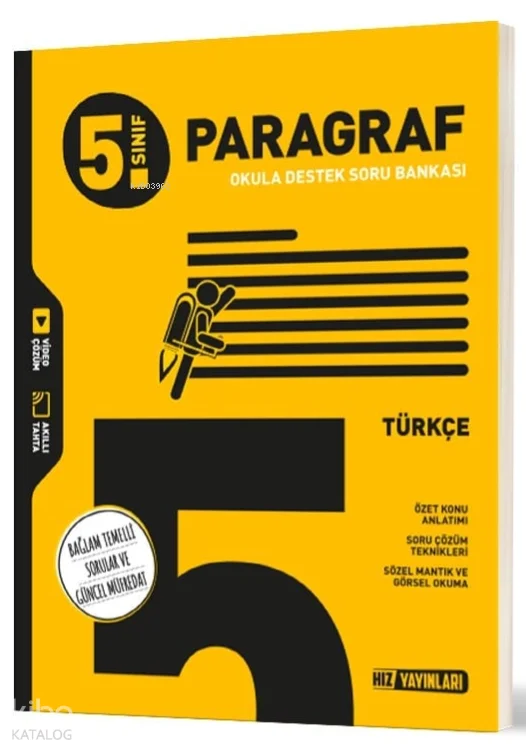 Hız Yayınları 5. Sınıf Paragraf Soru Bankası