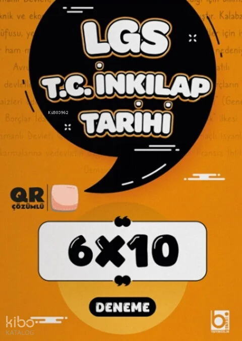 Bigelio LGS TC İnkılap Tarihi ve Atatürkçülük 6x10 Deneme Çözümlü