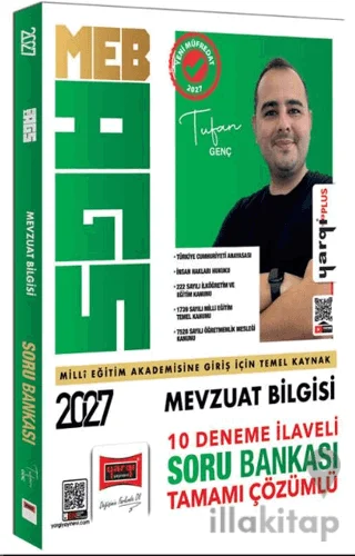 2027 MEB-AGS Mevzuat Bilgisi 10 Deneme İlaveli Tamamı Çözümlü Soru Bankası