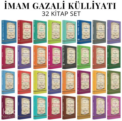 İmam Gazali Külliyatı Maneviyat ve Arınma (32 Kitap)