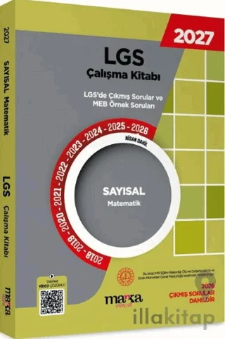 2027 MEB LGS Sayısal Matematik Çalışma Kitabı Çıkmış Sorular ve Örnek Sorular