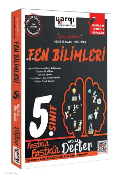 Yargı Ders Arkadaşım 5. Sınıf Fen Bilimleri Fasikül Fasikül Akıllı Defter