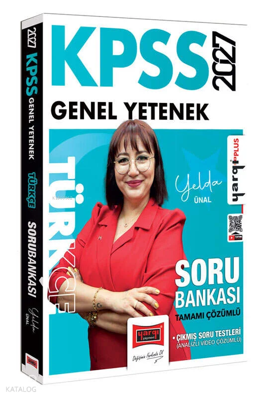 Yargı Yayınları 2027 KPSS Genel Yetenek Türkçe Tamamı Çözümlü Soru Bankası