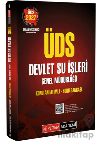 2027 ÜDS Devlet Su İşleri Genel Müdürlüğü Konu Anlatımlı Soru Bankası