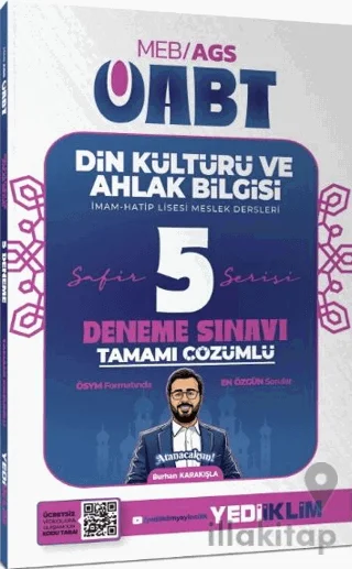 2027 MEB AGS ÖABT Safir Din Kültürü ve Ahlak Bilgisi Tamamı Çözümlü 5 Deneme