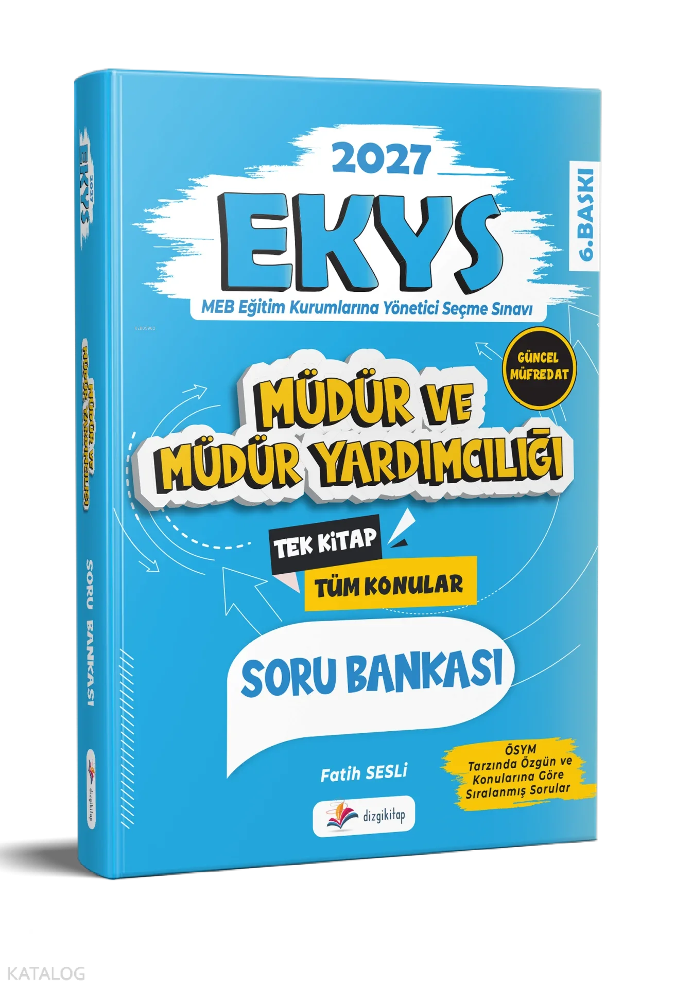 Dizgi Kitap 2027 MEB EKYS Müdür ve Müdür Yardımcılığı Soru Bankası