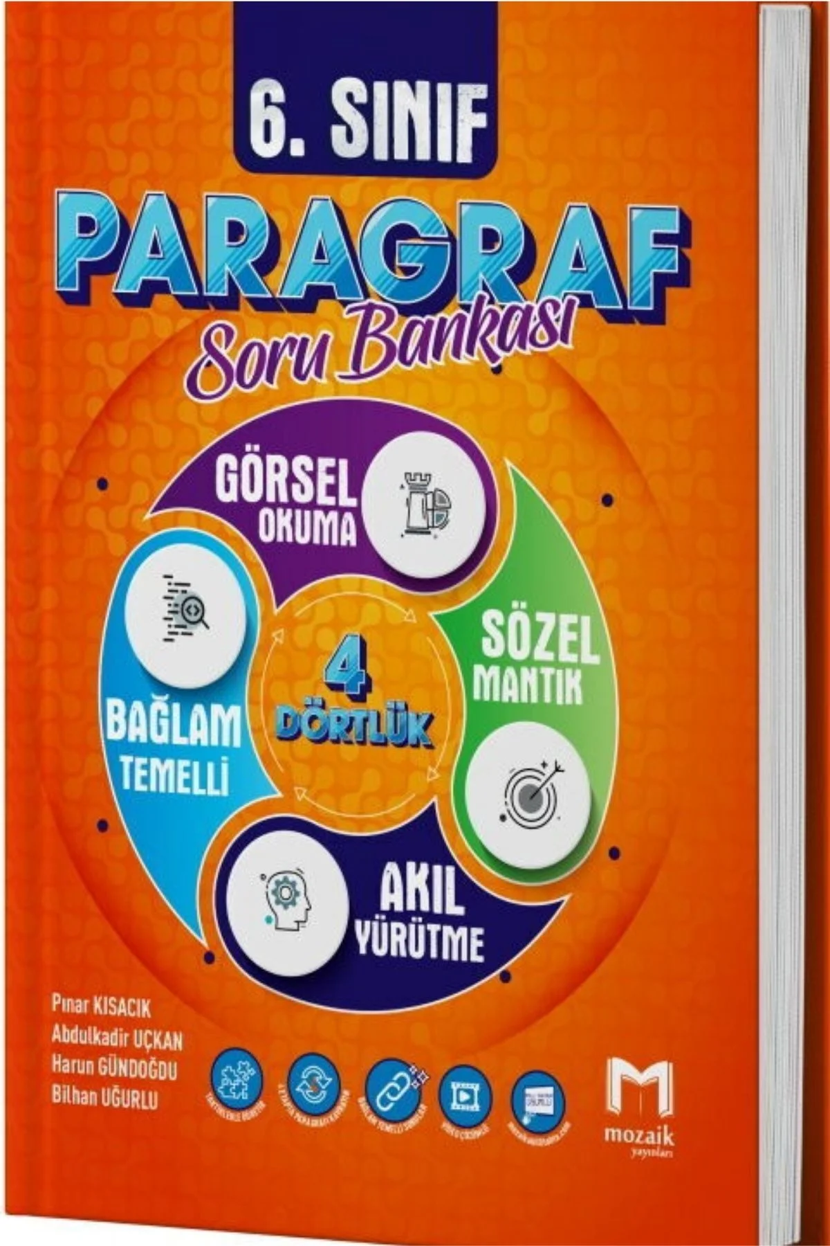 MOZAİK 6.SINIF PARAGRAF  SORU BANKASI