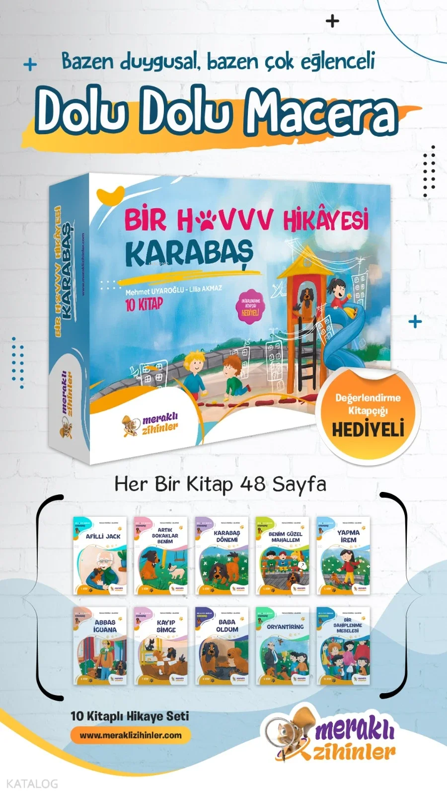 Meraklı Zihinler Bir Hav Hikayesi Karabaş (10 Kitap)