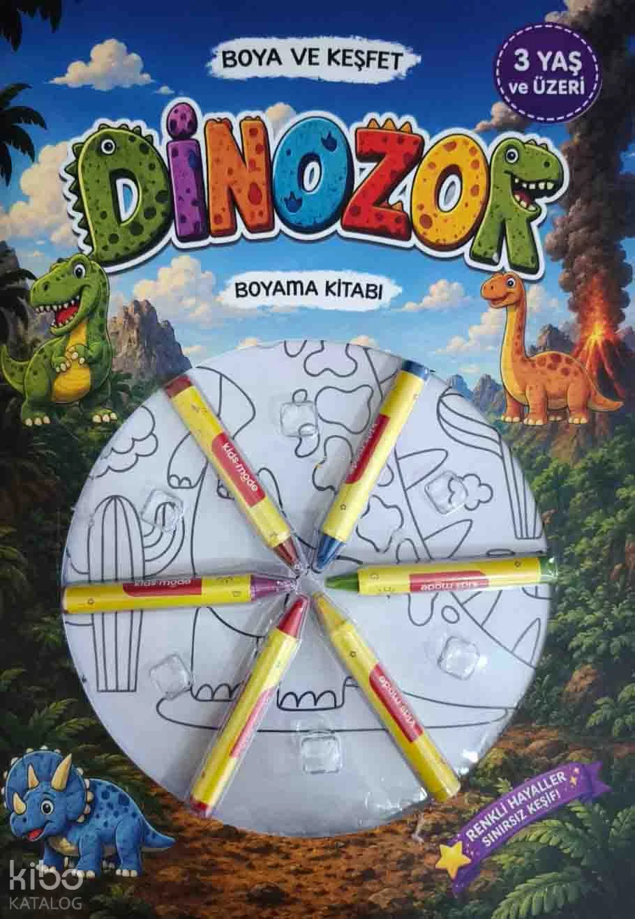 Boya ve Keşfet - Dinozor