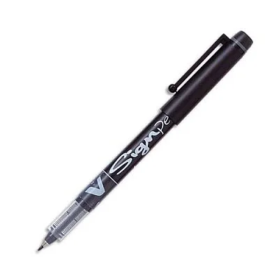 PİLOT İMZA KALEMİ V-SIGNPEN KALEM SW-VSP-B - SİYAH