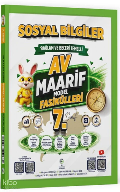 Av Yayınları 7. Sınıf Sosyal Bilgiler Maarif Model Fasikülleri