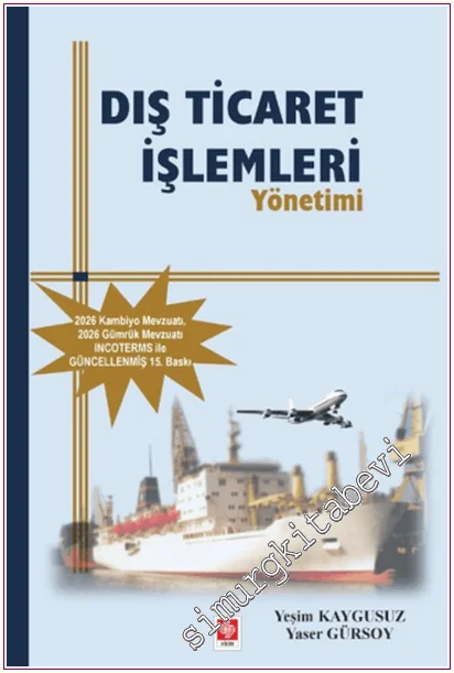 Dış Ticaret İşlemleri Yönetimi -
