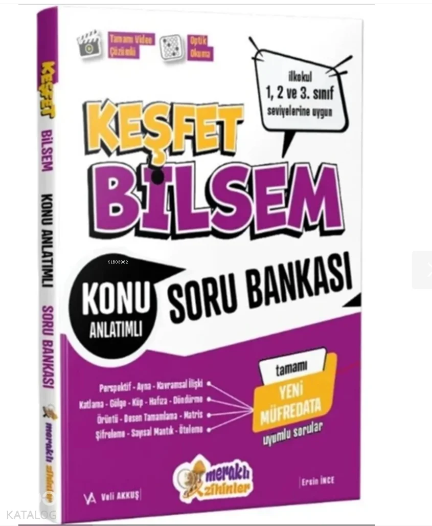 Meraklı Zihinler Keşfet Bilsem Konu Anlatımlı Soru Bankası