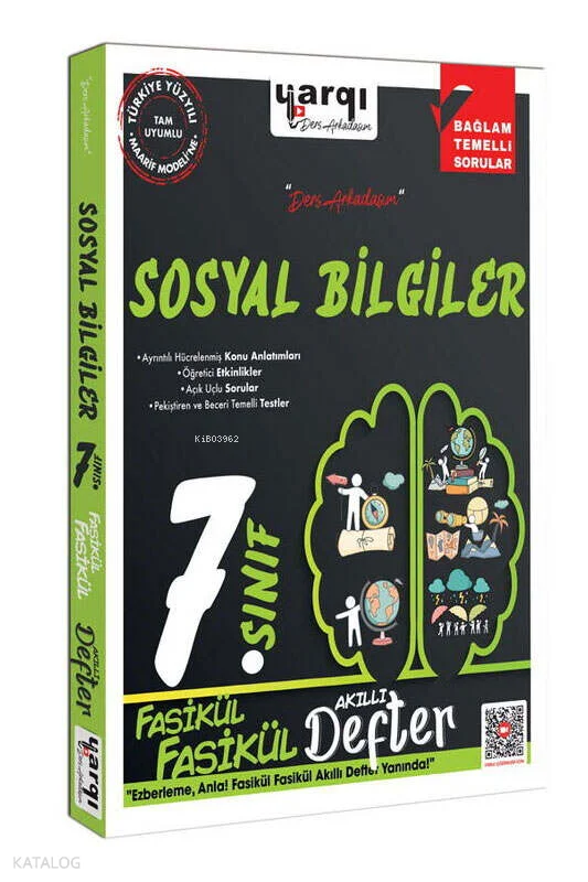 Yargı Ders Arkadaşım 7. Sınıf Sosyal Bilgiler Fasikül Fasikül Akıllı Defter