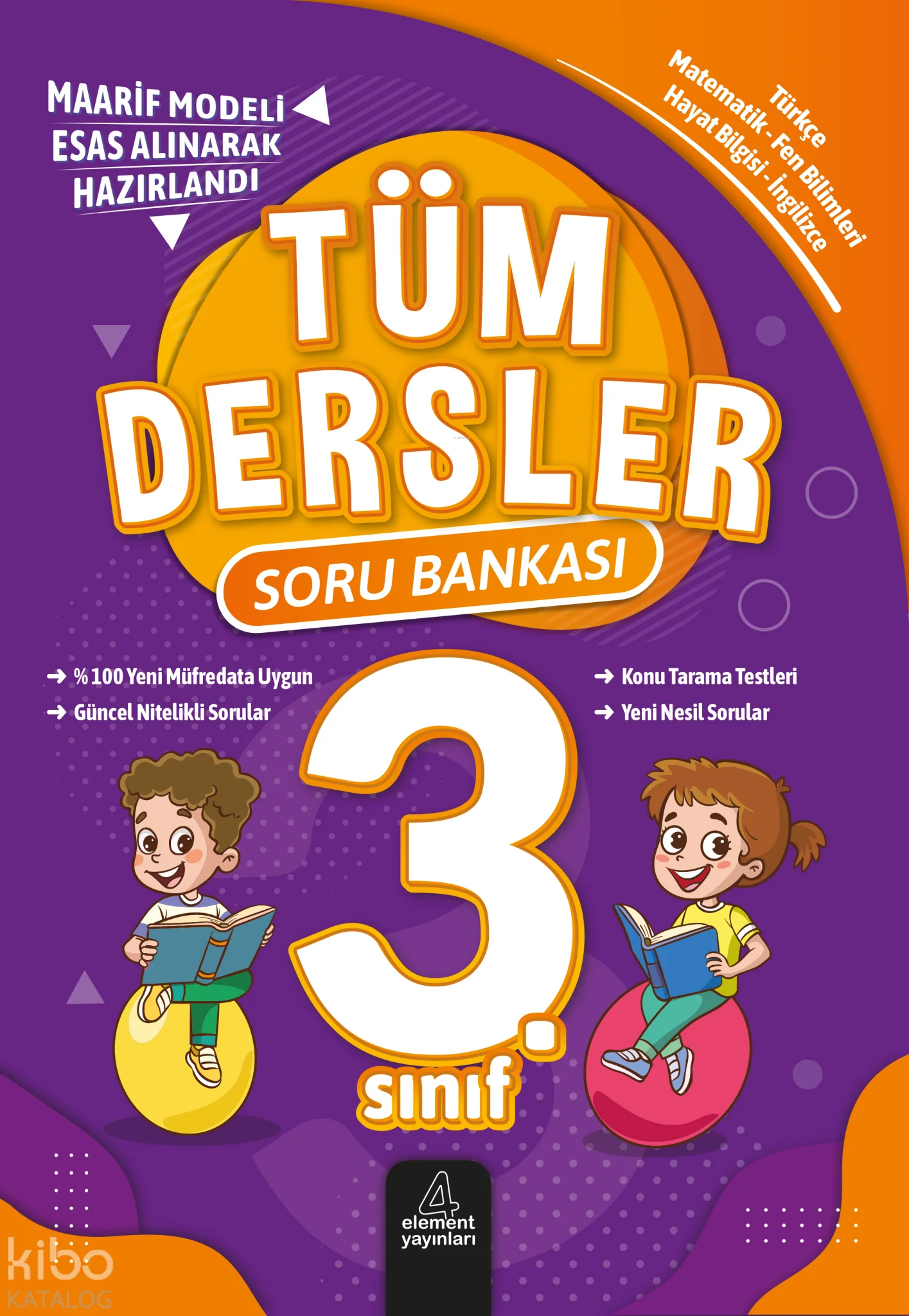 4 Element Yayınları 3. Sınıf Tüm Dersler Soru Bankası