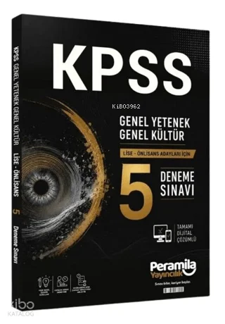 Peramila Yayıncılık KPSS Lise Ön Lisans 5 Deneme Çözümlü