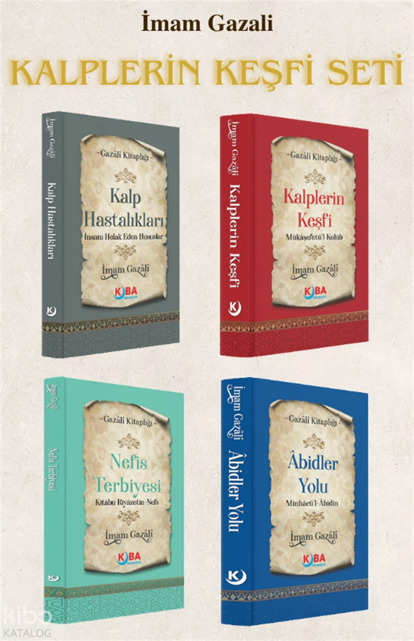 İmam Gazali - Kalplerin Keşfi Seti (4 Kitap)