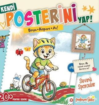 Kendi Posterini Yap! Boya Kopart As! Sevimli Sporcular