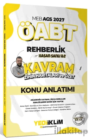 2027 MEB AGS ÖABT Hasan Sanlı İle Rehberlik Kavram Zihin Haritaları Ve Özet Konu Anlatım