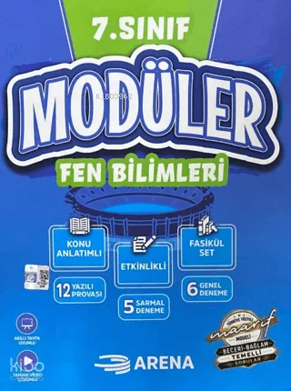 Arena 7. Sınıf Modüler Konu Anlatımlı Etkinlikli 7 Fasikül Set Fen Bilimleri