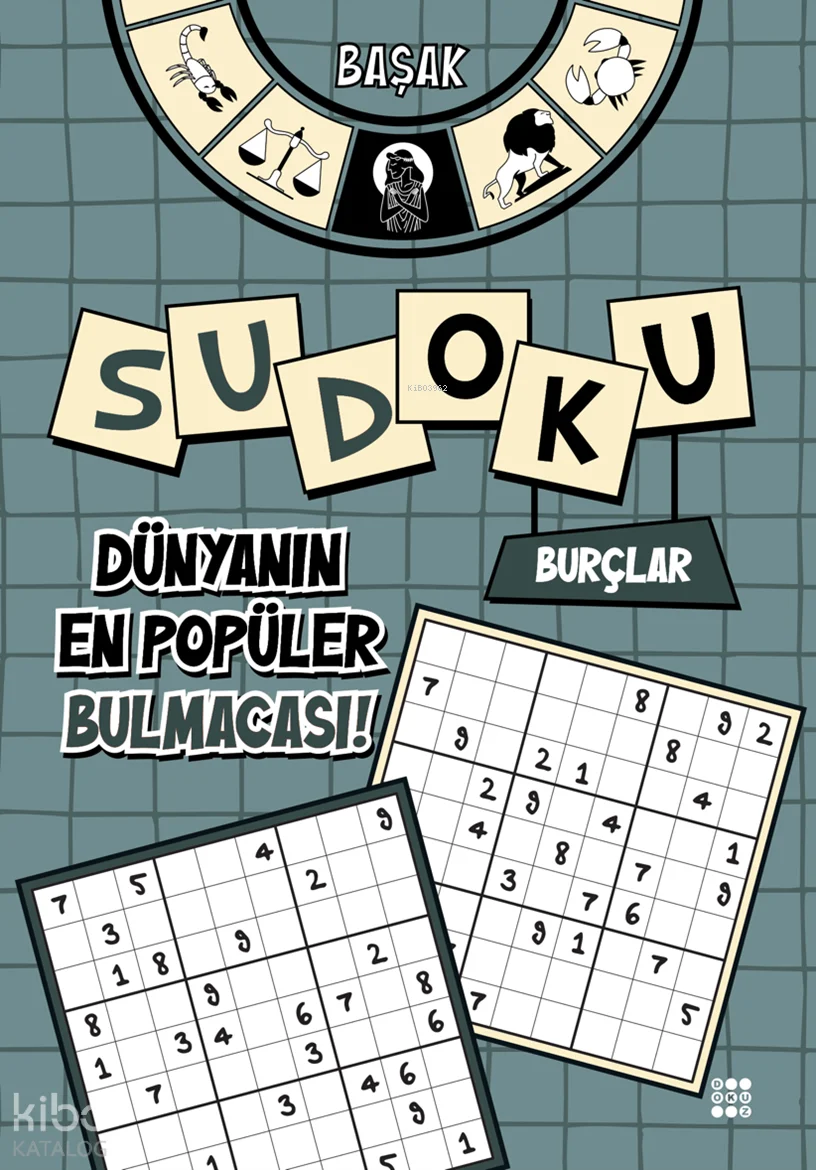 Burçlar Temalı Sudoku - Başak (Kalem Hediyeli)