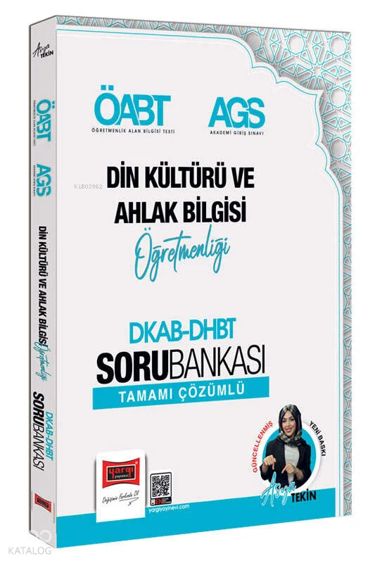 Yargı Yayınları 2027 ÖABT DKAB DHBT MEB-AGS Din Kültürü ve Ahlak Bilgisi Öğretmenliği Tamamı Çözümlü Soru Bankası