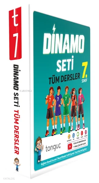 Tonguç Akademi 7. Sınıf Tüm Dersler Dinamo Soru Bankası Set