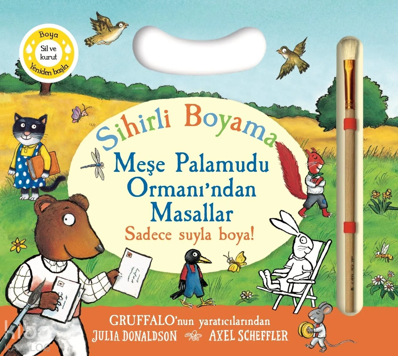Sihirli Boyama - Meşe Palamudu Ormanı'ndan Masallar (Ciltli)