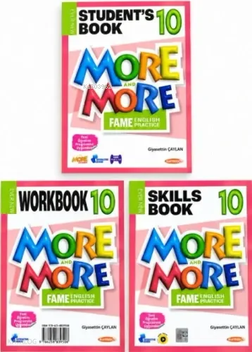 Kurmay ELT 10. Sınıf More More Students Book Workbook Skills Book 3 lü Set