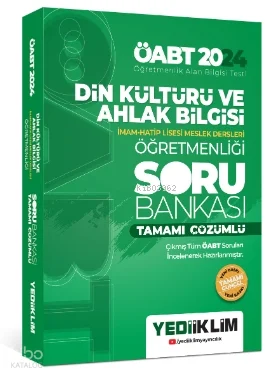 2024 ÖABT Din Kültürü ve Ahlak Bilgisi Öğretmenliği Tamamı Çözümlü Soru Bankası