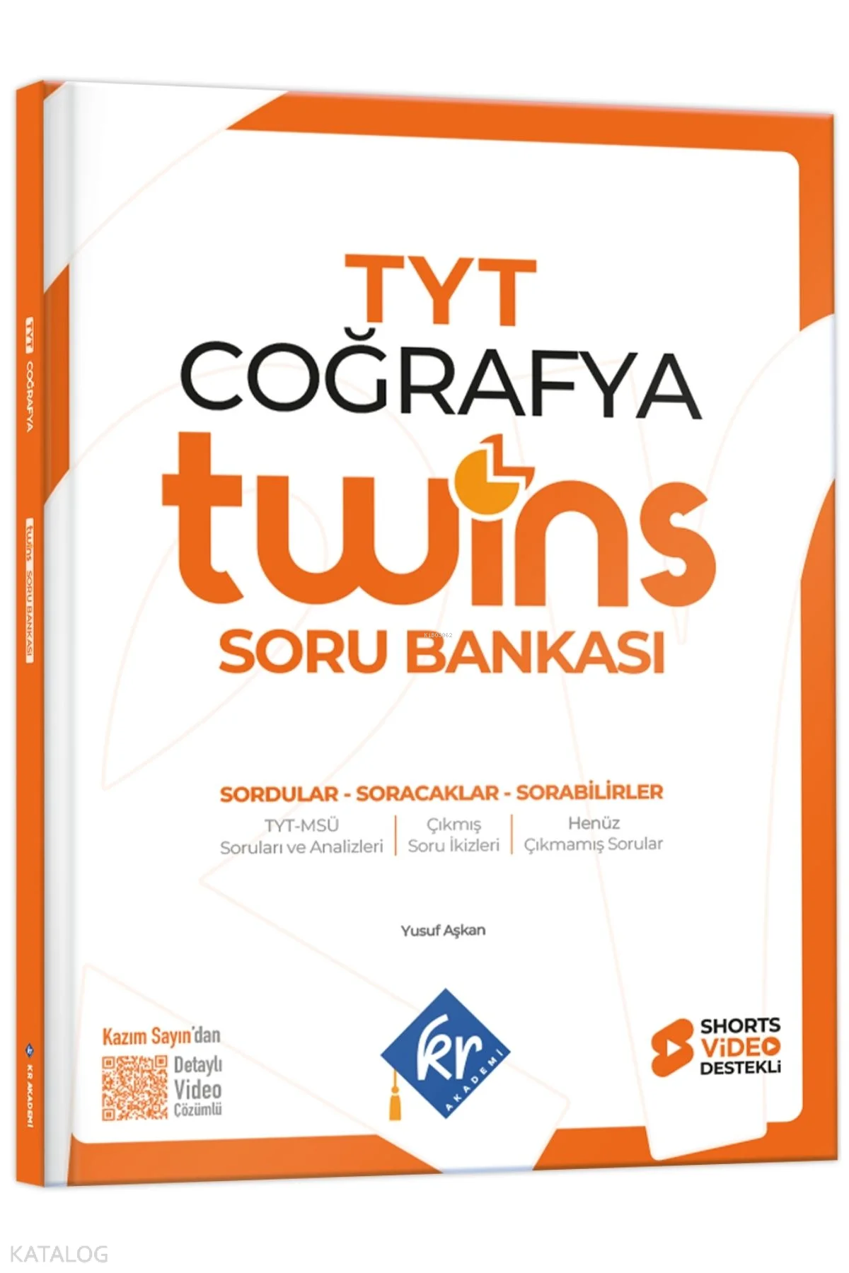 KR Akademi 2027 TYT Twins Coğrafya Soru Bankası