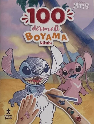 Disney Stitch – 100 Dövmeli Boyama Kitabı