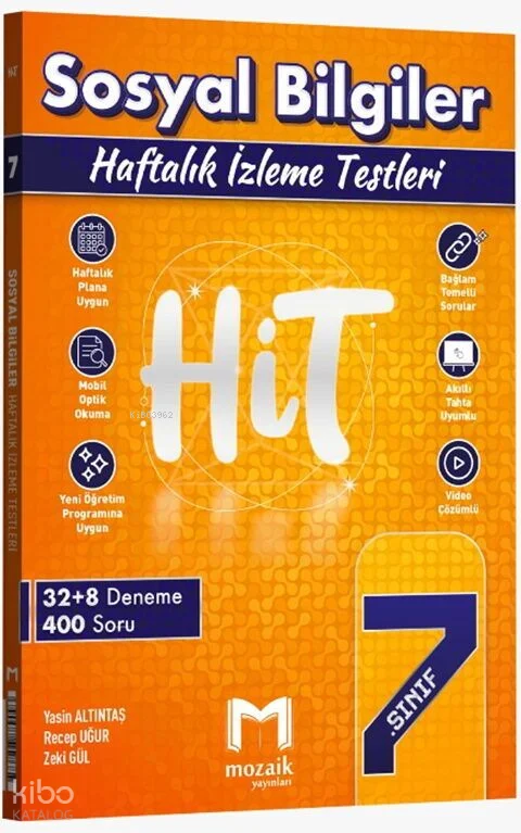 Mozaik 7. Sınıf Sosyal Bilgiler Hit 40 lı Deneme