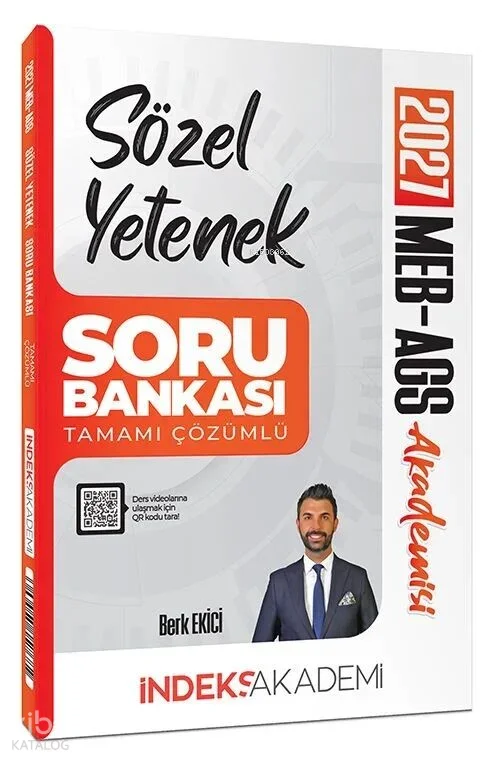 İndeks Akademi 2027 MEB-AGS Akademisi Sözel Yetenek Soru Bankası Çözümlü