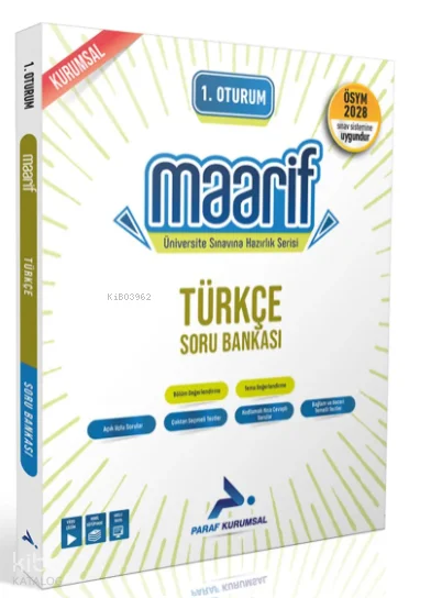 Paraf 1. Oturum Maarif Türkçe Soru Bankası