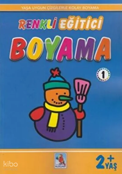 Nurdan / Renkli Eğitici Boyama - 1   2+Yaş