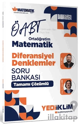 2027 ÖABT Ortaöğretim Matematik Öğretmenliği Diferansiyel Denklemler Tamamı Çözümlü Soru Bankası