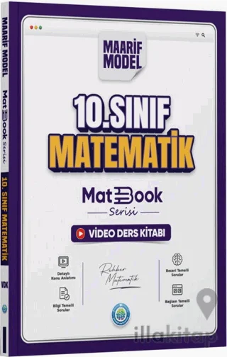 10. Sınıf Matematik Matbook Serisi Maarif Model Video Ders Kitabı
