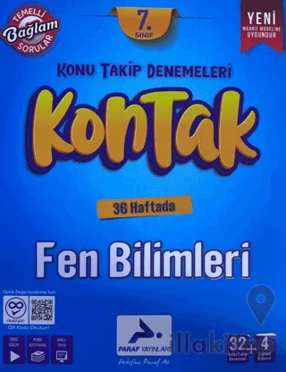 7. Sınıf Kontak Fen Bilimleri Deneme