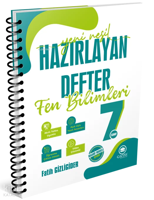 Çanta 7. Sınıf Fen Bilimleri Hazırlayan Defter