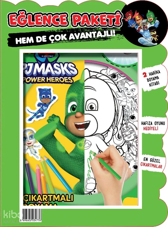 Pjmasks 2'li Boyama