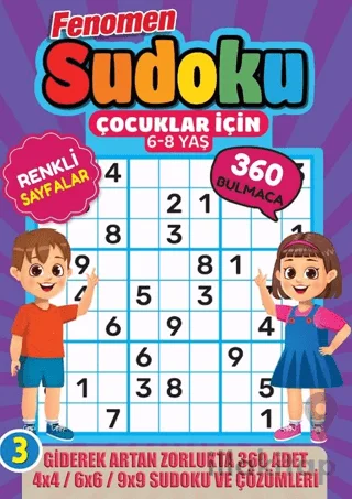 Fenomen Çocuklar için Sudoku