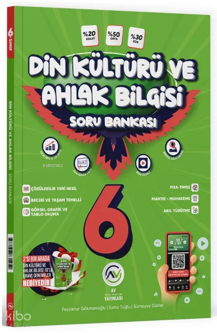 Av Yayınları 6. Sınıf Din Kültürü ve Ahlak Bilgisi Soru Bankası