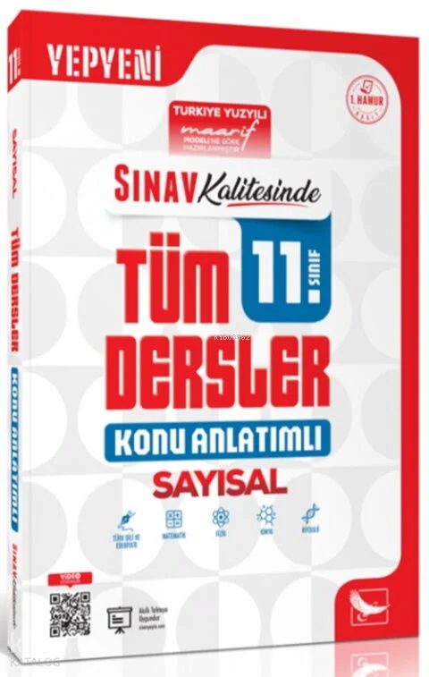 Sınav Yayınları 11. Sınıf Sayısal Tüm Dersler Konu Anlatımlı