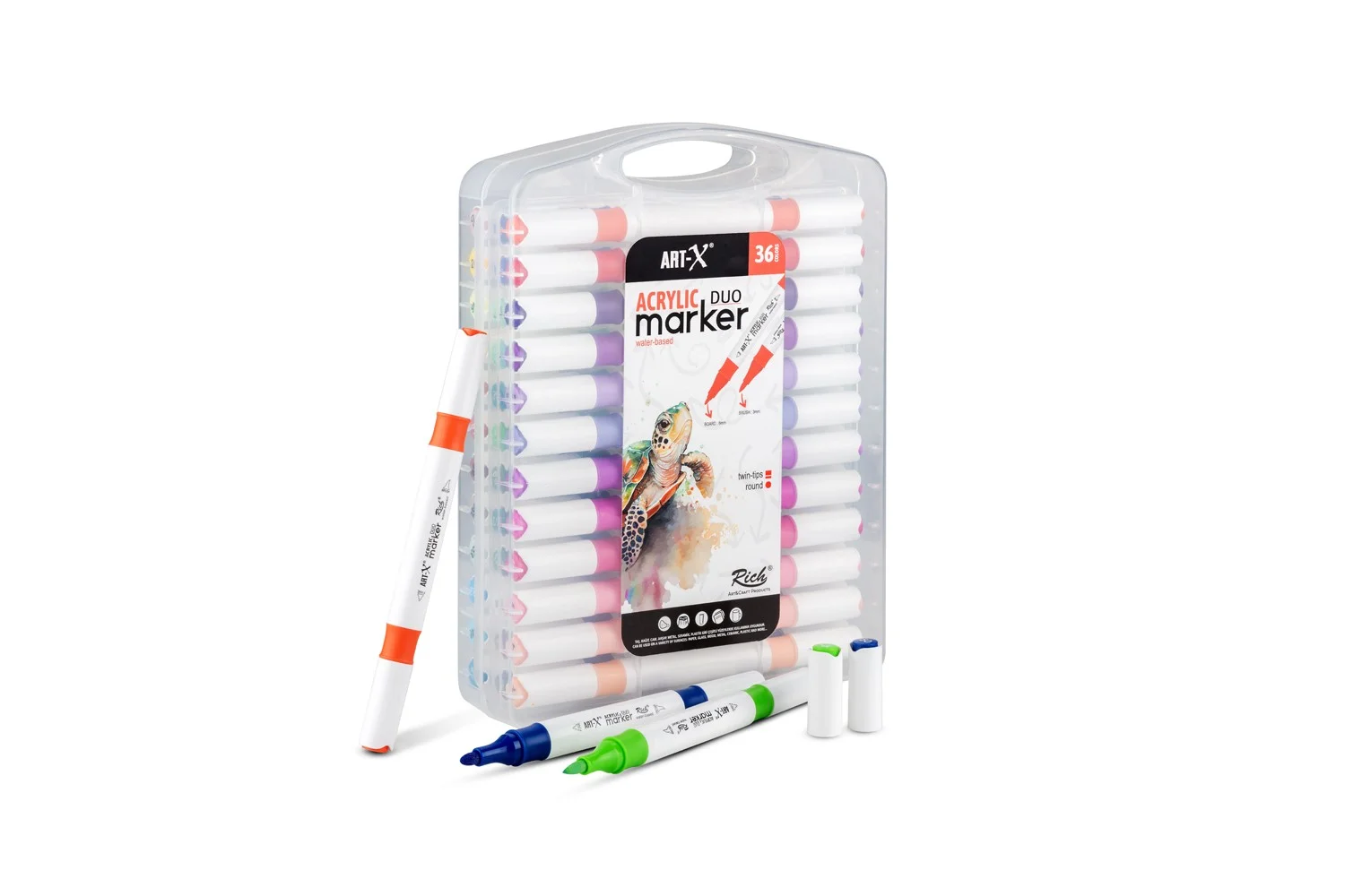 Art-x Akrilik Marker Duo 36lı  Set Akrilik Marker Set