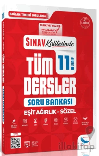 11. Sınıf Eşit Ağırlık Sözel Tüm Dersler Soru Bankası