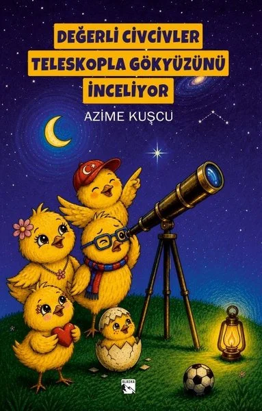 Değerli Civcivler Teleskopla Gökyüzünü İnceliyor