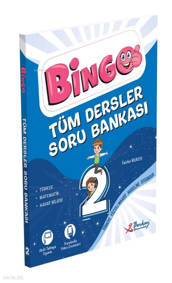 Berkay Yayıncılık 2. Sınıf Bingo Tüm Dersler Soru Bankası